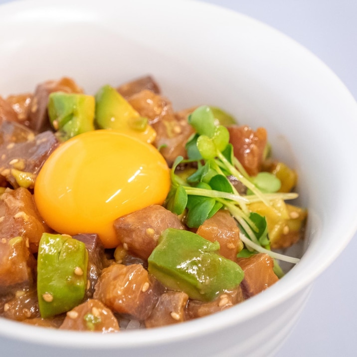 和えるだけで簡単に! 須崎市産 ブリのポキ丼